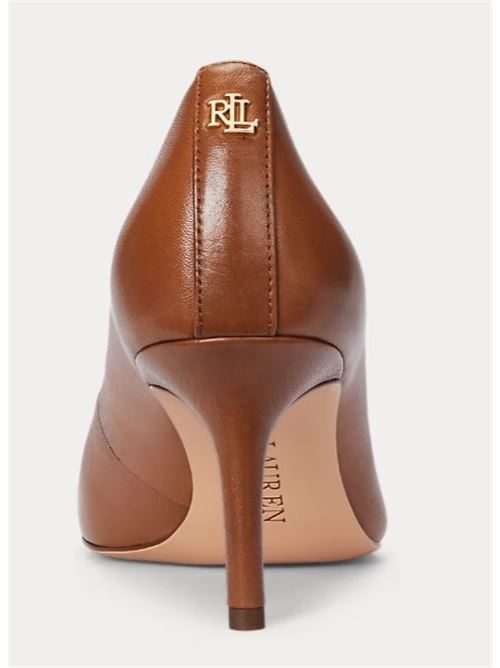 Décolleté Lanette in cuoio nappa LAUREN RALPH LAUREN | LANETTE-PUMPS-CLOSED TOE.LAUREN TAN